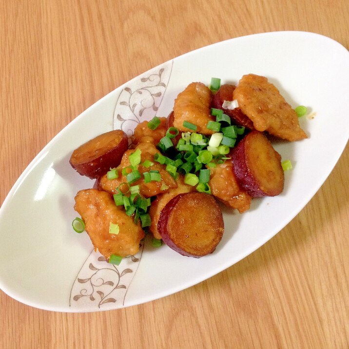 さつまいも大好き♪鶏とさつまいもの炒め煮☆